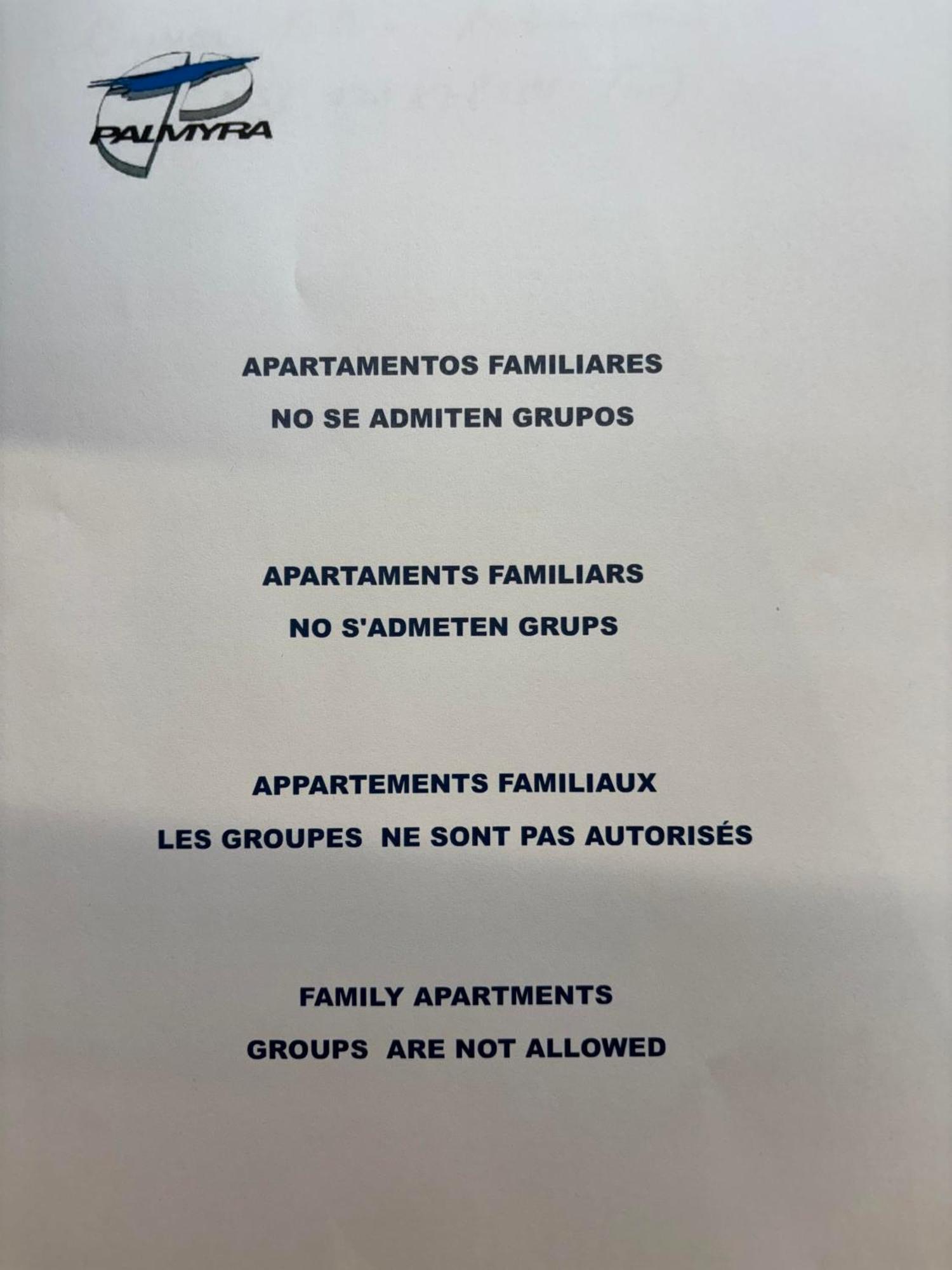 Apartamentos Cataluna Palmyra ซาลอว์ ภายนอก รูปภาพ